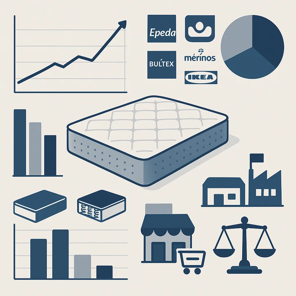 法国海外仓一件代发-法国床垫市场销售数据分析