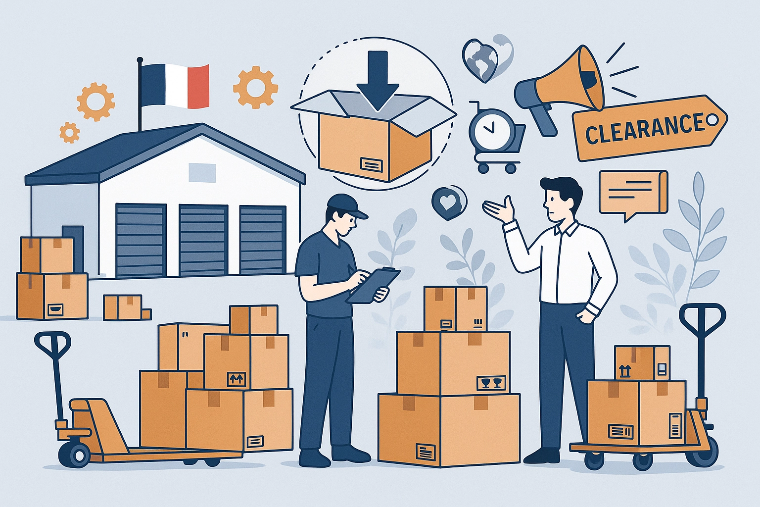 博克斯法国海外仓 · 客户库内产品清仓处理服务优势全面升级！