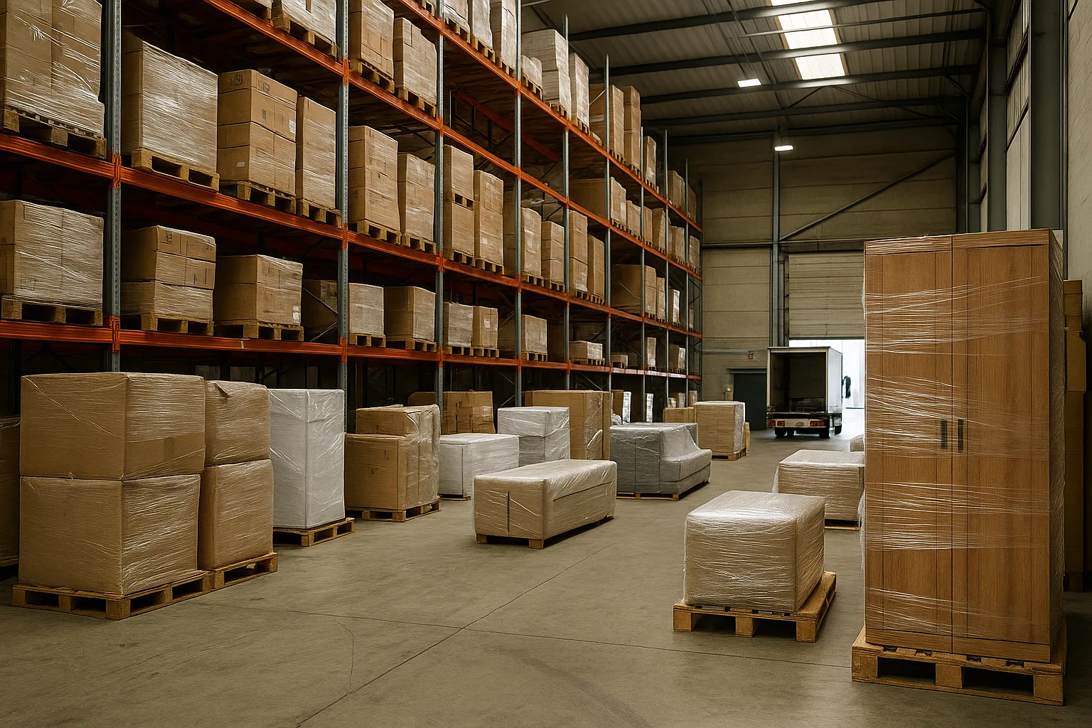 法国海外仓 · 大件中转临时存放服务