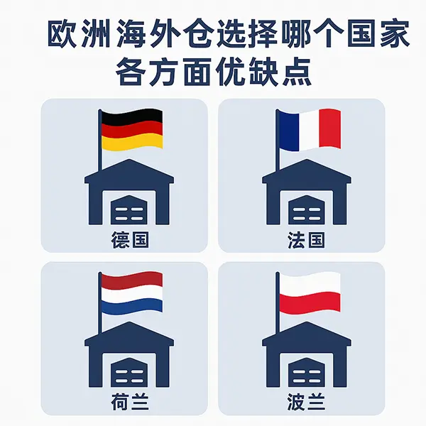 欧洲海外仓选址攻略：主攻法国、德国、西班牙时应该建在哪个国家？