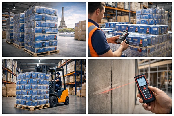 激光测距仪备货法国海外仓，实现线上线下同步销售