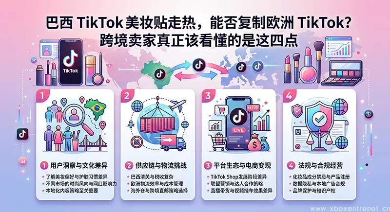 巴西 TikTok 美妆贴走热，能否复制欧洲 TikTok？跨境卖家真正该看懂的